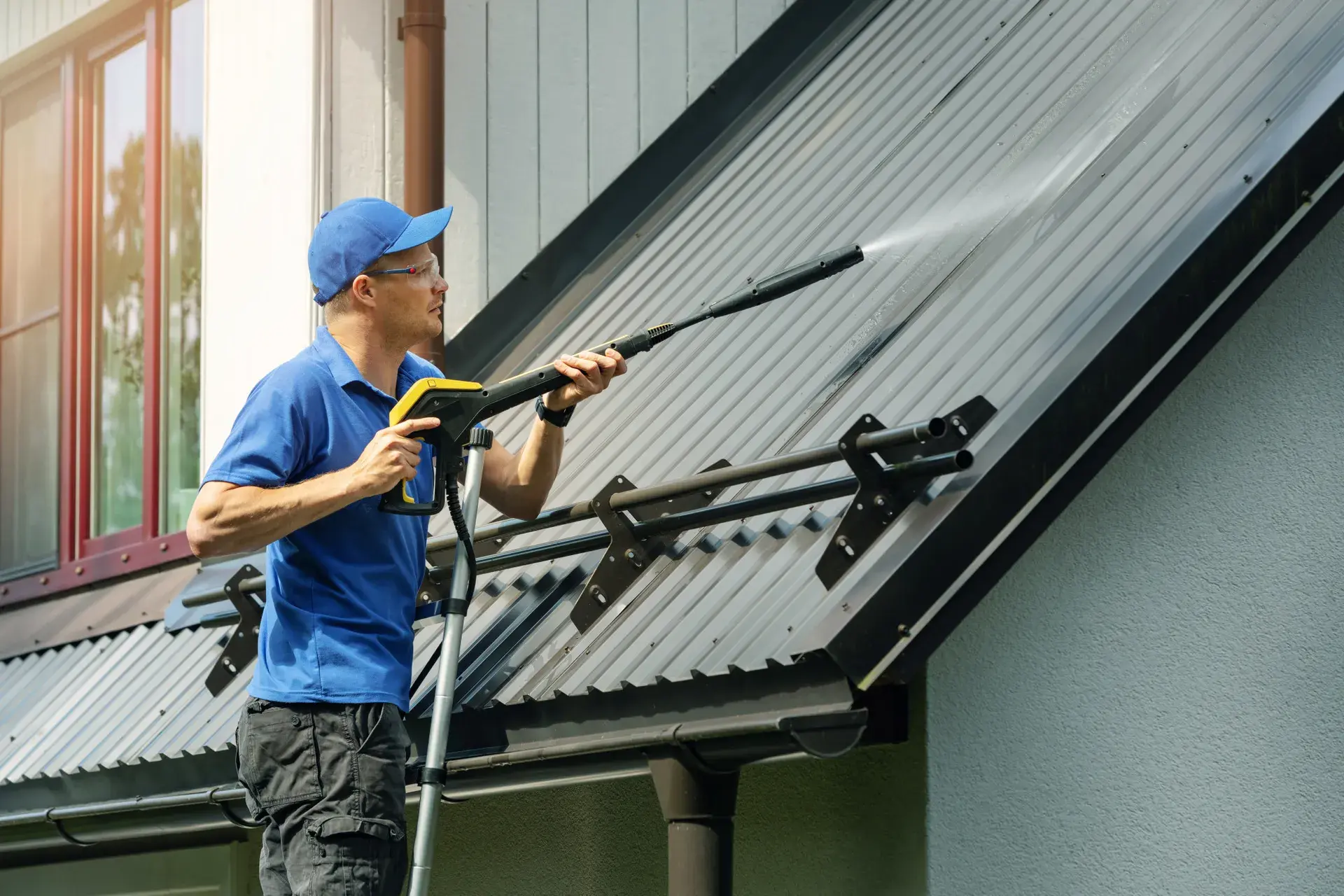 House Exterior Soft Washing