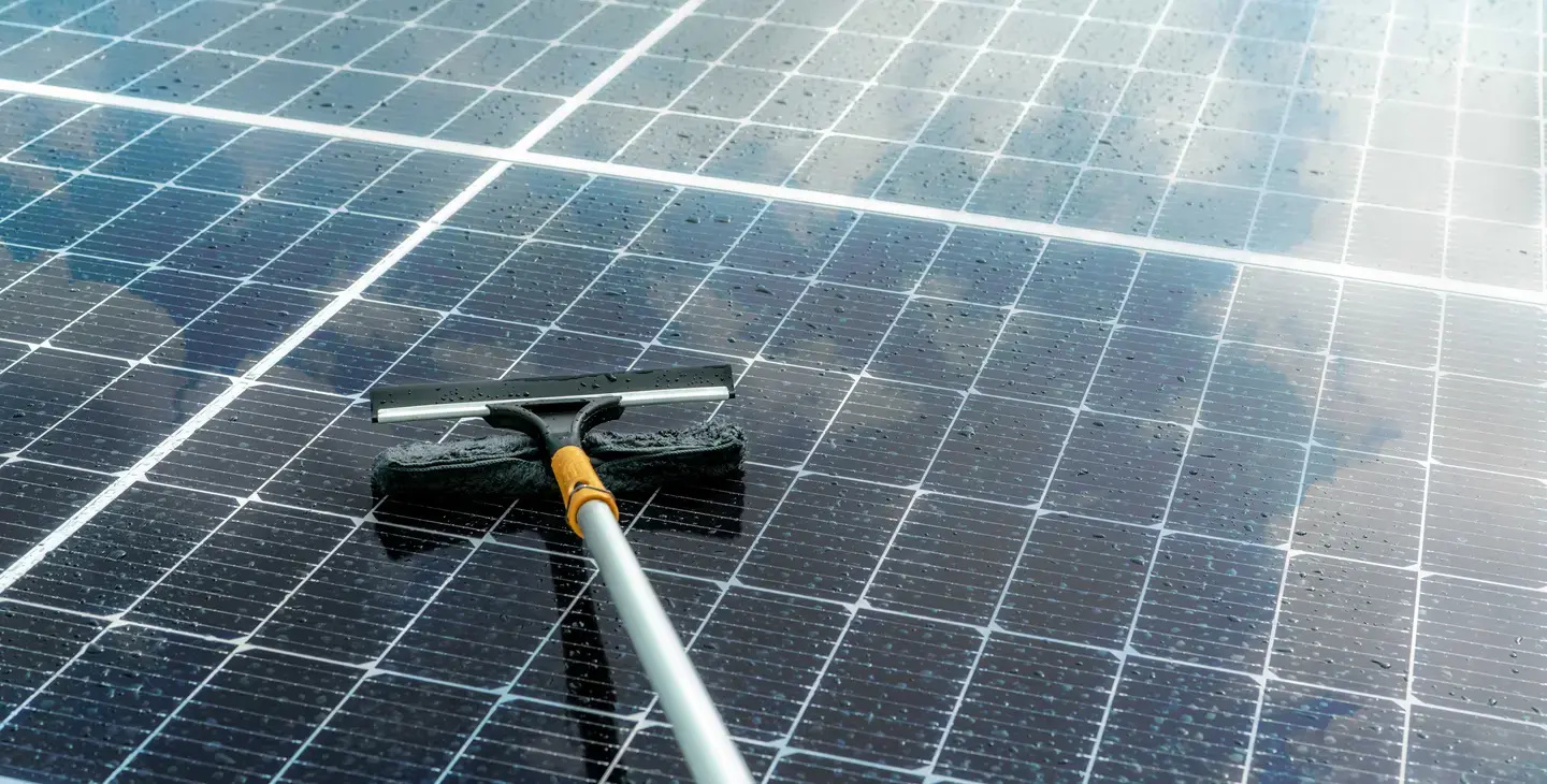 Solar Panel Washing